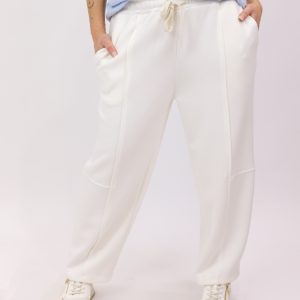 Pantalón Jogger Azara Lux Marfil