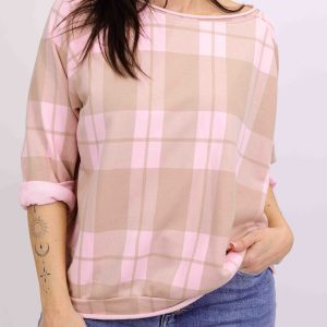 Sudadera Cuadros romantic