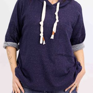 Sudadera Cotton Azul Marino