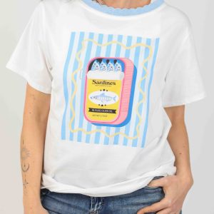 Camiseta Basic Sardine Azul